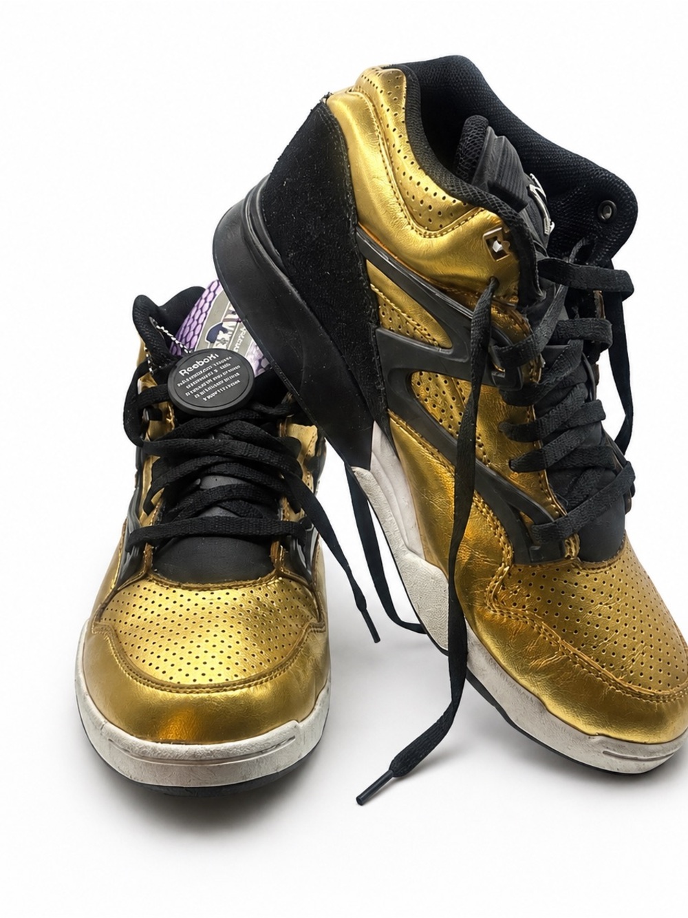 Reebok x Jean-Michel Basquiat Pump Omni Lite Black/Brass NWOB